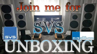 SVS Ultra Evolution Bookshelf amp SB 1000 Pro Subs 22 System unboxing [upl. by Lea]