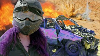 I BLEW UP MY CAR Demolition Derby [upl. by Aljan164]