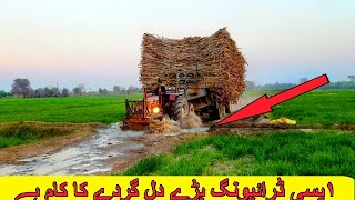 TRACTOR ACCIDENT 5 😱 shorts ytshort tractoraccident [upl. by Medeah676]