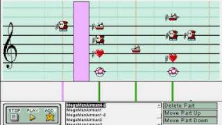 Mega Man 2  Air Man Theme  Mario Paint Composer [upl. by Micheline]