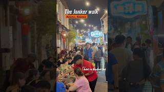 The Jonker walk  Street Food  Malacca  Malaysia 🇲🇾 [upl. by Dnalra509]