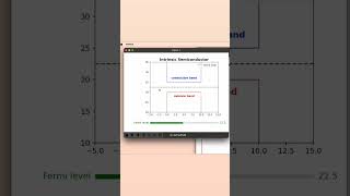 Fermi level in semiconductor  physics simulation Python [upl. by Dlarrej]