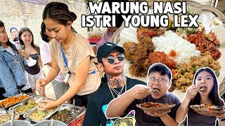 ISTRI CANTIK YOUNGLEX JUAL MURAH BUKA WARUNG DALAM GANG BELOM BUKA UDAH NGANTRI [upl. by Neened730]