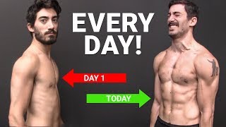 Do This Exercise EVERY DAY for Gains Skinny Guys [upl. by Thordia]