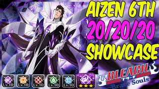 QUEBRADOAIZEN 6TH MAX TRANSCENDENCE 202020 SHOWCASE  BLEACH BRAVE SOULS [upl. by Homer]