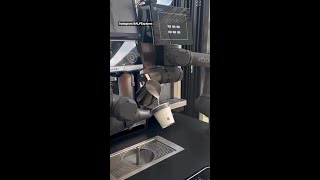 Robot creates latte art like seasoned barista [upl. by Pandora]