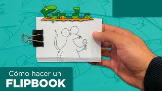 Como hacer un FLIPBOOK  Tutorial de animación hoja por hoja [upl. by Diskson]