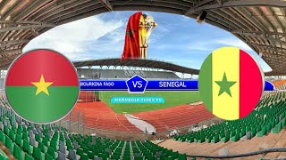 BURKINA FASO VS SENEGAL MATCH RETOURE AU MALI [upl. by Magdau]