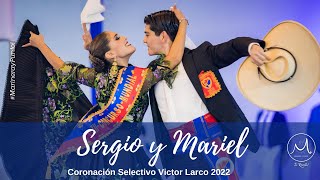 CORONACIÓN VÍCTOR LARCO 2022  CAMPEONES JUNIOR SERGIO Y MARIEL [upl. by Gilly786]