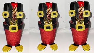 🎅🥰 Idea muy facil con vasos desechables 🥰🎅 MANUALIDADES NAVIDEÑAS [upl. by Onez337]