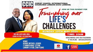 CCIC London Sunday Service  Sun 19th May 2024 10am UKTWAT [upl. by Halonna608]