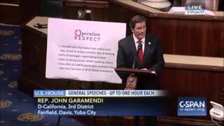 John Garamendi  Floor Speech on bullying [upl. by Elokyn]