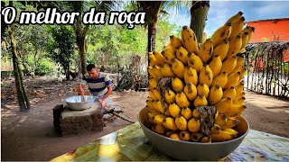 DOCE DE BANANA de tacho  a melhor receita da roça  VALDIR BARBOSA [upl. by Giacomo]