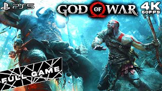 GOD OF WAR 2018 PS5 FULL GAME 4K60FPS [upl. by Ailicec]