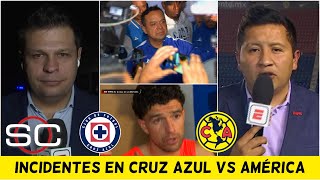 SE CALENTÓ la sala de prensa luego del CRUZ AZUL vs AMÉRICA Nacho Rivero se disculpa  SportsCenter [upl. by Ernst631]