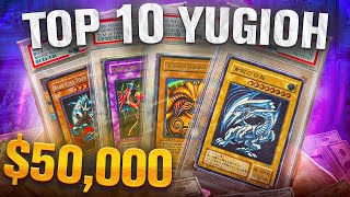 My Top 10 Rarest amp Most Expensive Yugioh Cards 2024 [upl. by Notnroht]