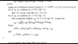 A Particular Solutions Formula For Inhomogeneous Second Order Linear Ordinary Differential Equations [upl. by Ailati812]