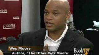 2010 Chicago Tribune Printers Row Lit Fest Wes Moore author of quotThe Other Wes Moorequot [upl. by Hamford97]