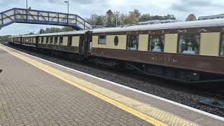 class 67 pull mans Hungerford station flying through [upl. by Assirahs]