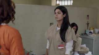 Oitnb  Maritza ramos and daya 1x02 [upl. by Ecnerret]