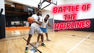 1v1 Against Meechie quotBald Headquot Terry D1 Basketball Physical Game [upl. by Arenat345]