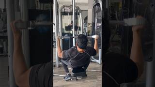 Day 40 of Fat to Fit  Back workout  fitness ytshorts shorts viralvideo [upl. by Tibbs931]