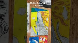 Middle School 2023drawing youtubeshorts art [upl. by Teerprah272]