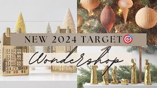 🎯 NEW 2024 TARGET CHRISTMAS WONDERSHOP DECOR PREVIEW  Affordable Neutral Christmas Decor [upl. by Nnyleve128]