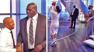 World Record Three Point Shooter vs Kenny ‘The Jet’ Smith [upl. by Aerbma699]