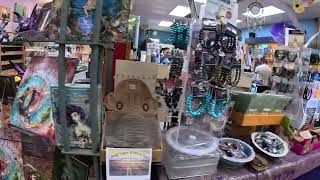 One of a kind Cassadaga FL Spiritual Camp gift shop with crystals stones jewelry etc [upl. by Heigho]