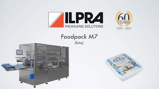 Ilpra In Line Tray Sealer  M7  Feta Packaging [upl. by Ayekel394]