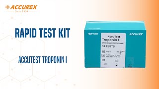 AccuTest TroponinI With Pricking  TroponinI test  Rapid Test  TroponinI Meaning  Accurex [upl. by Remas772]