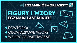 WSZYSTKIE FIGURY I WZORY 📐 Kompletne przypomnienie ✅️  Egzamin Ósmoklasisty 2025 [upl. by Serge]