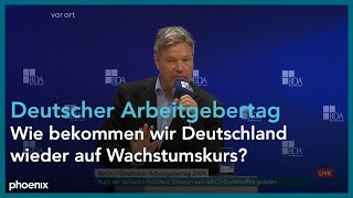 Deutscher Arbeitgebertag Panel quotWie bekommen wir Deutschland wieder auf Wachstumskursquot [upl. by Nazler]