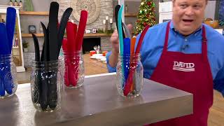 Mad Hungry 6Piece Silicone Skinny Spurtle Set on QVC [upl. by Pepillo]