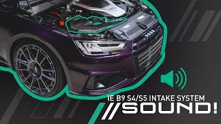 IE B9 S4 amp S5 Intake Sound Results [upl. by Eilyac689]