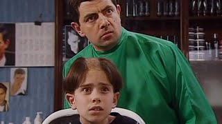 Barber Bean  Mr Bean Live Action  Funny Clips  Mr Bean [upl. by Nnylear]