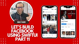 SwiftUI Facebook Clone  Firebase  Part 11  Menu Header View and Menu Shortcuts View [upl. by Riker]