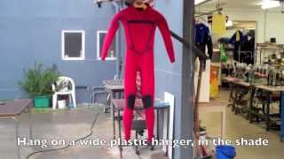 How to Dry your wetsuit the fastest way [upl. by Einatsed46]