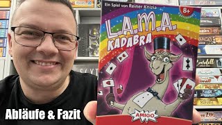 LAMA Kadabra Amigo  lustiges aber interaktives Kartenspiel für Jeden [upl. by Kcirddes519]