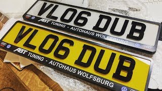 Buying a private DVLA registration number plate [upl. by Norat555]