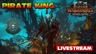 LUNATIC Hunts Dragon Simps FINALE  Vampire Coast Legendary Achievement  Total War Warhammer 3 [upl. by Allie]