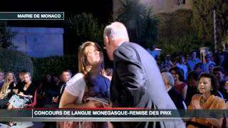 Remise de prix du concours de langue monégasque [upl. by Aij]