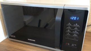 Samsung MS23K3513 microwave oven ceramic inside [upl. by Notsle]