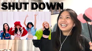 BLACKPINK  ‘Shut Down’ MV  BLINK REACTION [upl. by Home]