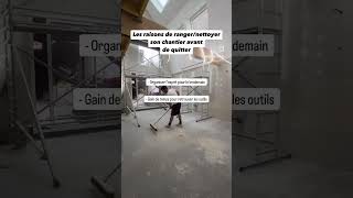 RANGER SON CHANTIER home renovation travaux chantiers maison [upl. by Lengel]