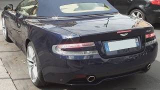 new Aston Martin VIRAGE VOLANTE in Paris [upl. by Silrac]