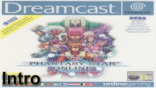 Phantasy Star Online Intro  Dreamcast [upl. by Ahsital]