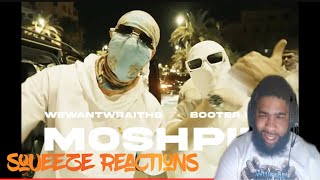 wewantwraiths x Booter Bee  Moshpit Official Music Video TheMaskEp Squeeze Reactions [upl. by Acimak]