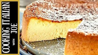 Ricotta Cheesecake  Cooking Italian with Joe [upl. by Eetsud962]